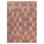 Pink Contemporary Wool Rug-1773587189