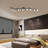 21'' 8 -Light Swing Arm Track Track Kit with Dimmable and Adjustable Head-73150330