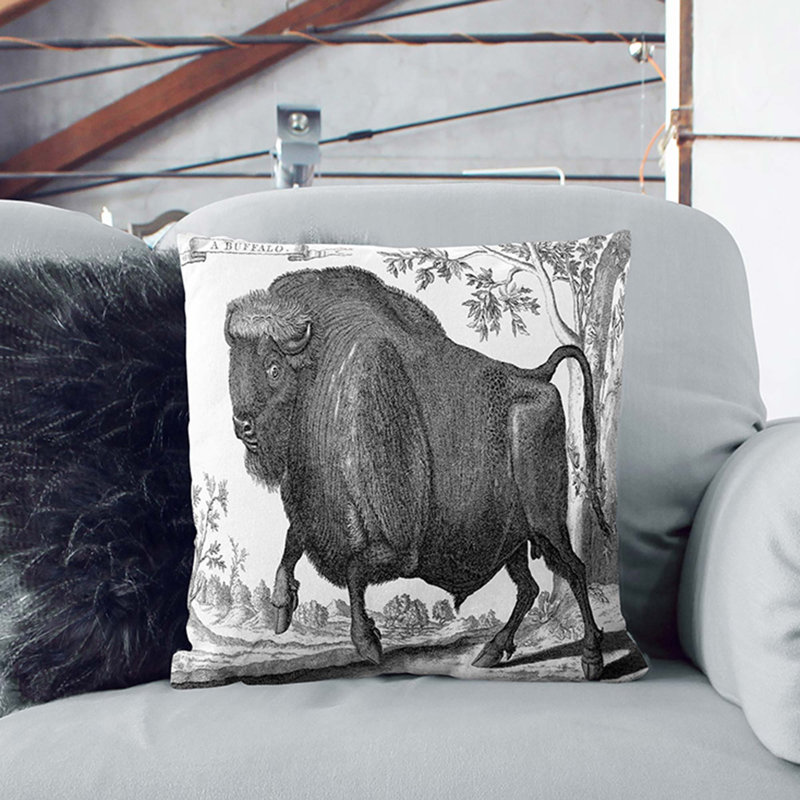 Square Cushion, 40cm H x 40cm W x 15cm D