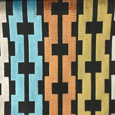 Revêtement en velours à motif géométrique Bardot-Piccadilly