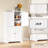 43.3"H Bathroom Storage Cabinet with 4 Doors-693794487