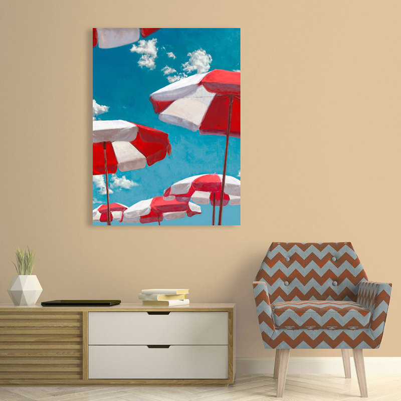 Beach Life II by Dario Marzi - Wrapped Canvas Painting, 100cm H x 70cm W x 4cm D