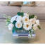 Large Austin Roses Real Touch Faux Flower Arrangement