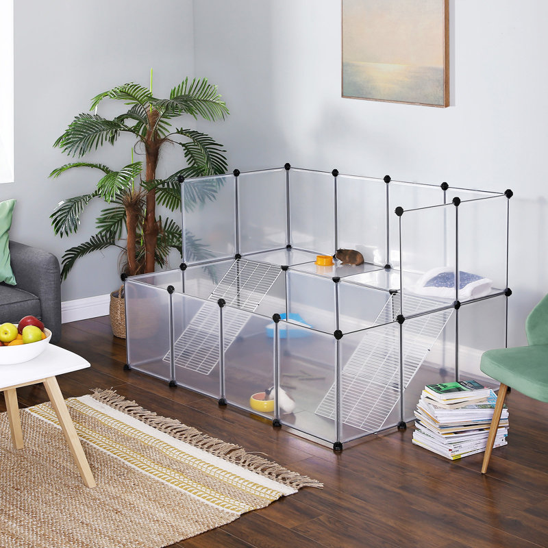 Juli Small Animal Cage, White