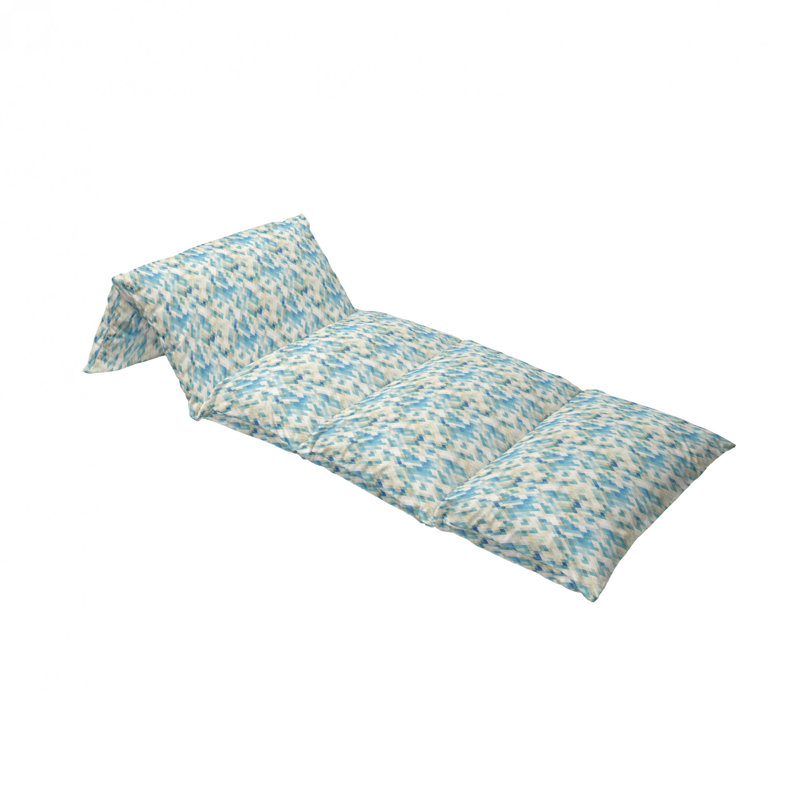 Housse de coussin d'extérieur hexagonale Grunge, H 2 po x l 27 po x P 88 po