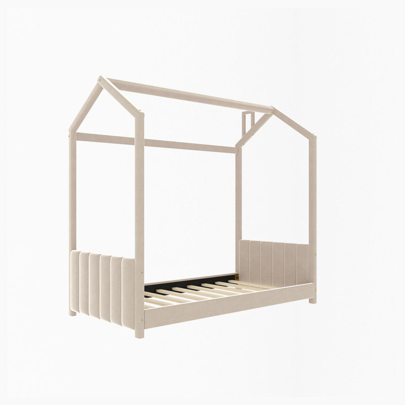 Pala Upholstered Canopy Bed
