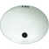 Proflo 13.75'' White Vitreous China Oval Bathroom Sink with Overflow