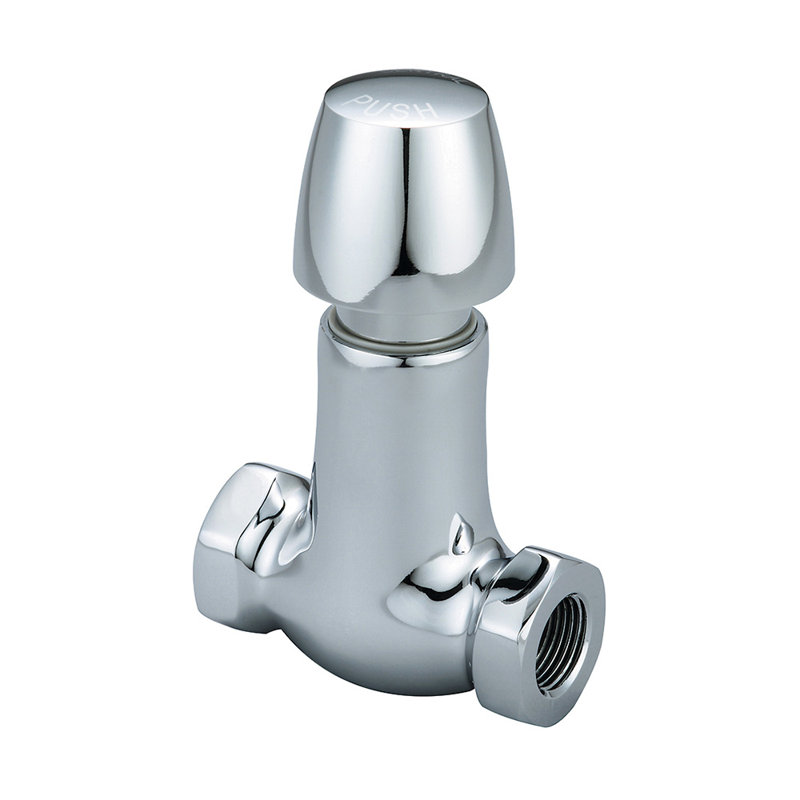 Slow Close Straight Stop Push Handle 0.5" Inline