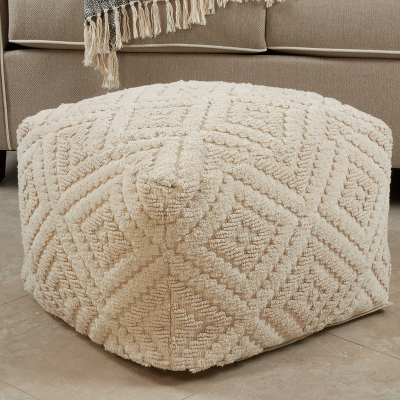 Cadey Upholstered Pouf