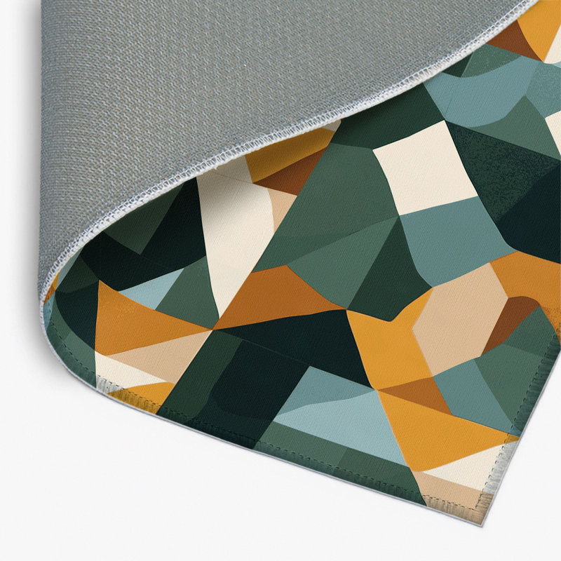 Fragment Frames Indoor And Outdoor Area Rug, Rectangle 4' x 6'