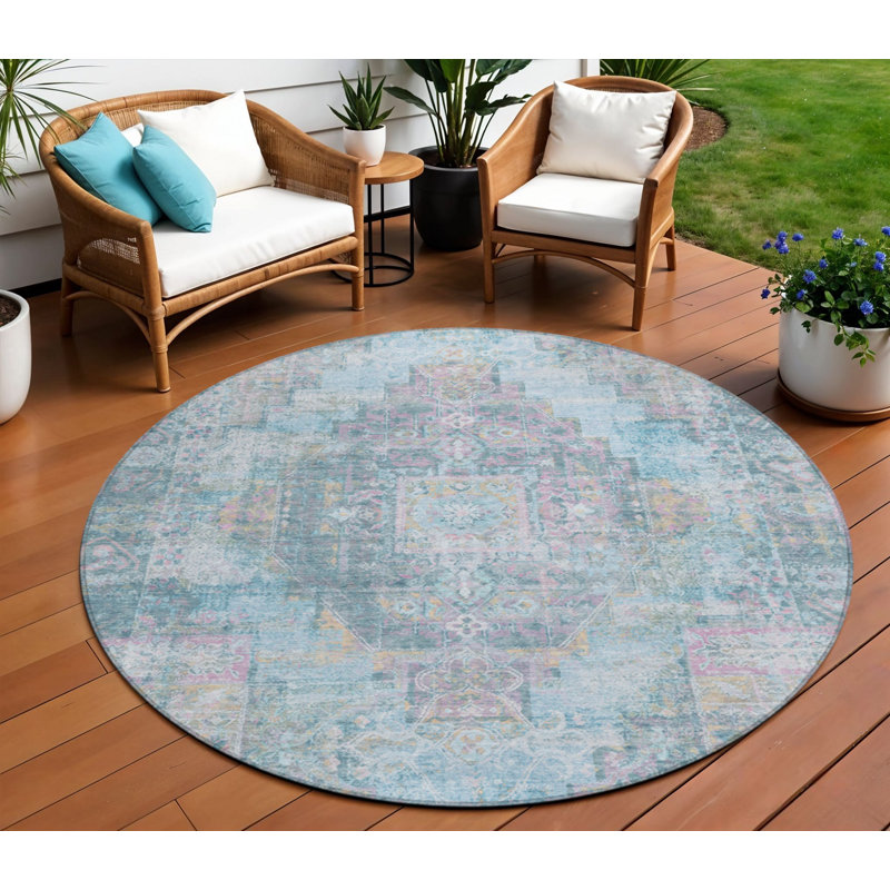 Tapis rond 8 po