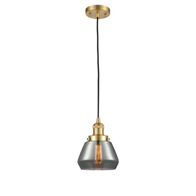 Luminaire suspendu en forme de cloche à 1 lumière Rivka