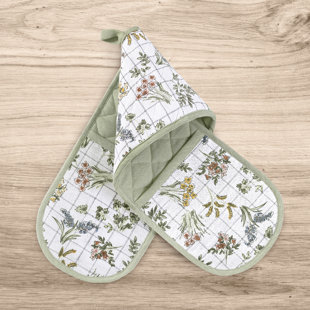 Gant de cuisine double matelassé Provence