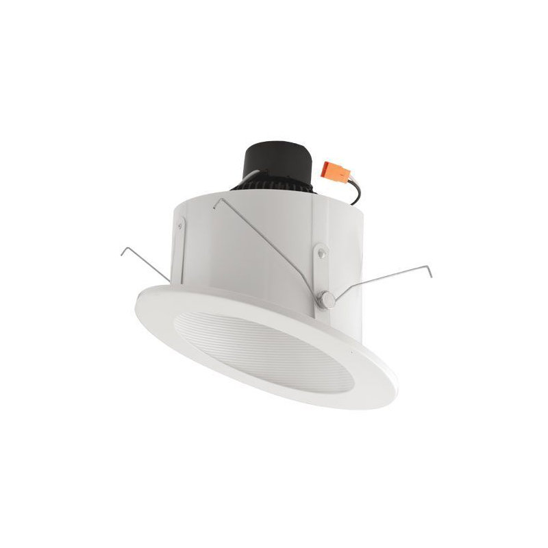 Ensemble d’éclairage encastré à del 6 po, Blanc