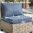 Carolle 8-Piece Outdoor Patio Furniture All-Weather 7-Person PE Wicker Outdoor Conversation Set, Patio Couch Swivel Rocker Chairs With Solar Powered Coffee Tables For Backyard,Poolside,Deck-2106027103