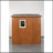6Ft X 6Ft Outdoor Metal Storage Shed With Metal Foundation ,With Window-119458136-119458130