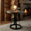 Fairgrove Solid Wood Top End Table