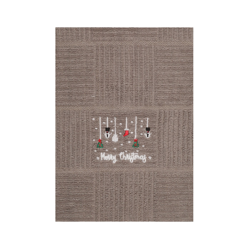Lynox Cotton Jacquard Tea Towel Kitchen Towel, Grey