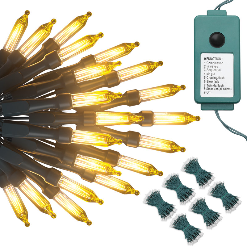 Outdoor 516'' Plug-in Mini String Light