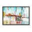 «Bola Color Block Splash» par Nan - reproduction de cadre flottant sur toile-63625983-63625987
