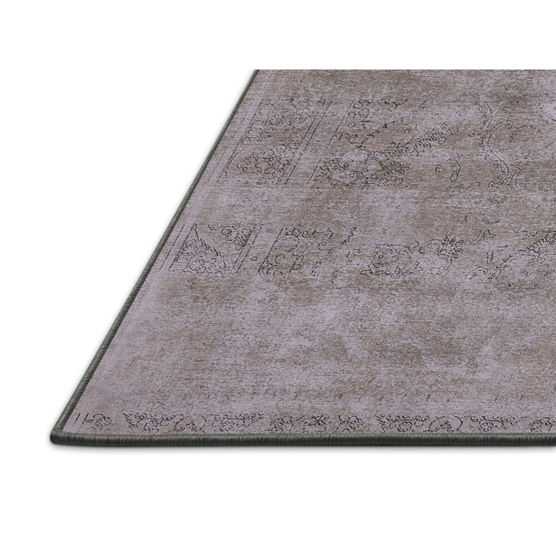 Tapis oriental gris Roderica, Rectangle 3 pi x 5 pi