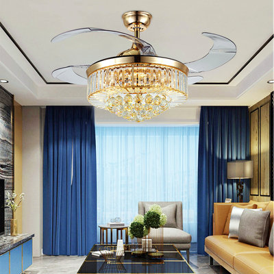 Dunseath 42'' Ceiling Fan with LED Lights