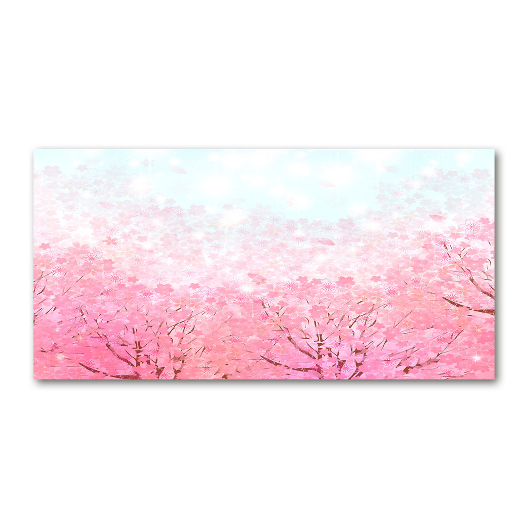 Kirschblüten - Kunstdrucke auf Leinwand - Wrapped Canvas