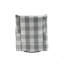 Fauteuil coulissant gris et blanc en tissu avec pivot-1124065083-1124065080