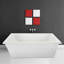 Designer Lexie 66" x 36" Freestanding Soaking Bathtub-88696154