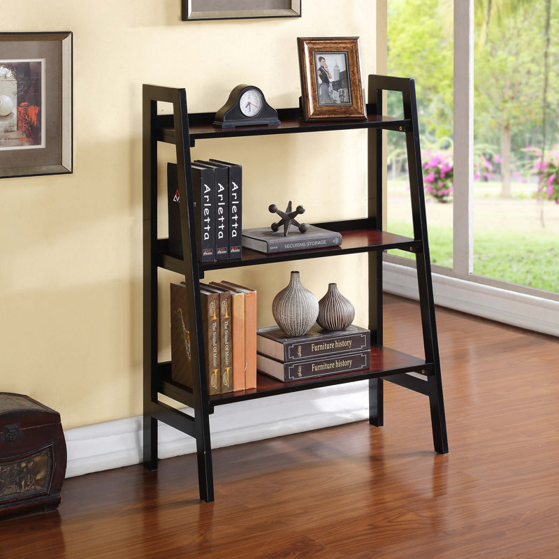 Hilbert Ladder Bookcase, (3 Shelves) 40" H x 30" W x 13.5" D