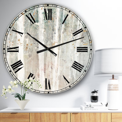 A Woodland Walk into the Forest V - Traditional wall clock