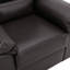 Chaise d'appoint en similicuir (ensemble de 2)-1550316311