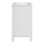 Meuble-lavabo moderne 24 po avec lavabo supérieur et armoire de rangement-508983026