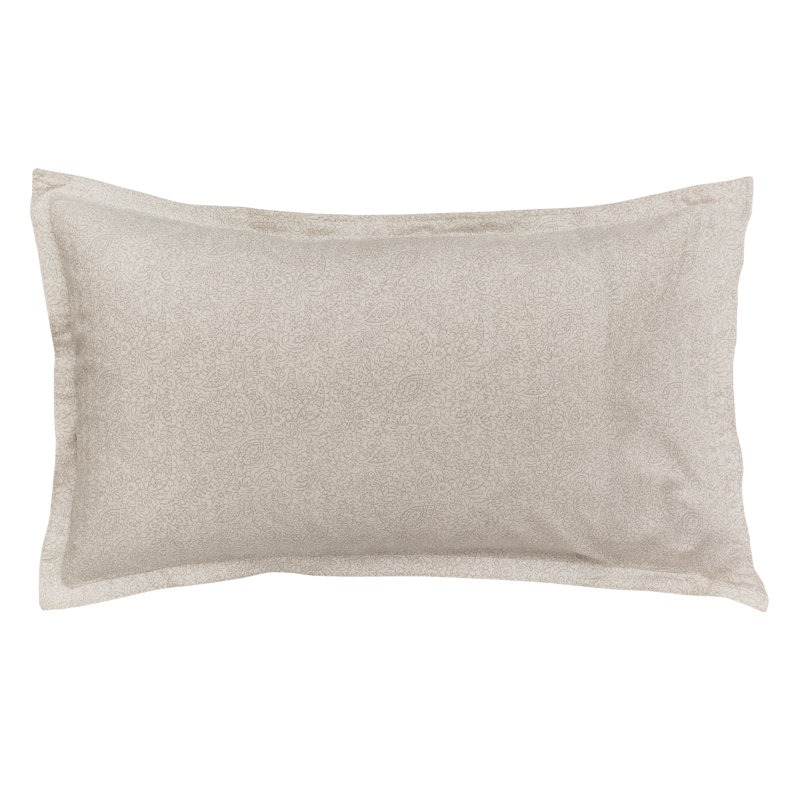 Florin Cotton Duvet Cover Set, Double - 2 Pillowcases (48 x 74 cm)