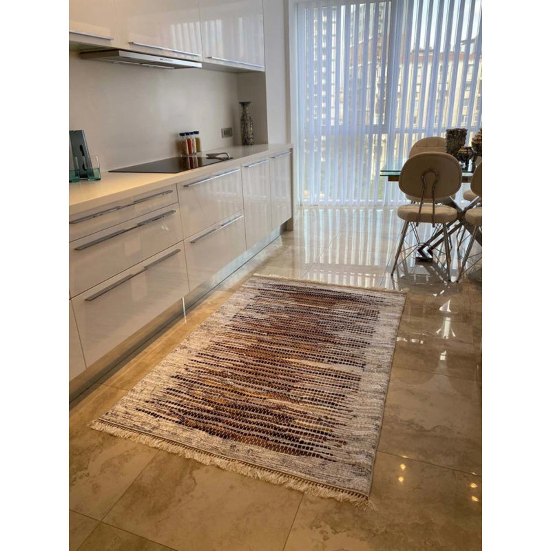 Tapis Masanao avec envers antidérapant, Rectangle 2 pi 7 po x 9 pi 10 po