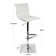 Stoke Gifford Swivel Upholstered Adjustable Height Counter Stool with Metal Frame