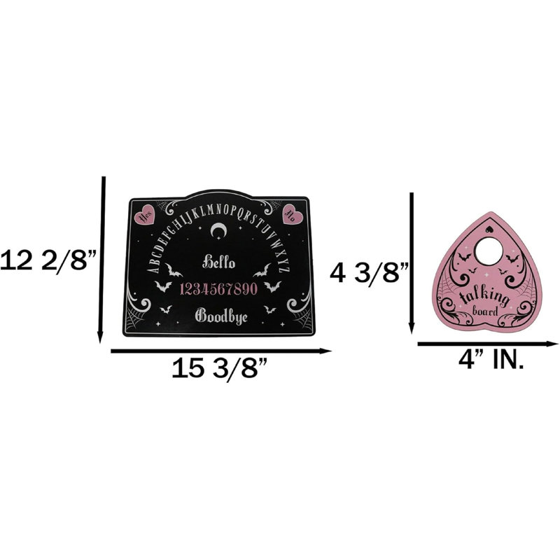 Ensemble de planches parlantes Ouija