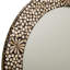 Lisbel Wood Flat Wall Mirror