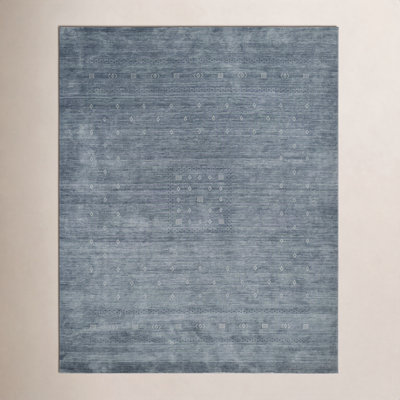 Simi Hand-Woven Geometric Cotton Wool Rug