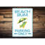 Plaque de plage en aluminium seulement-1566228707
