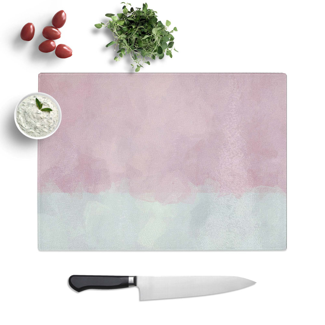 Glass Half of The Heart in Abstract Chopping Board
