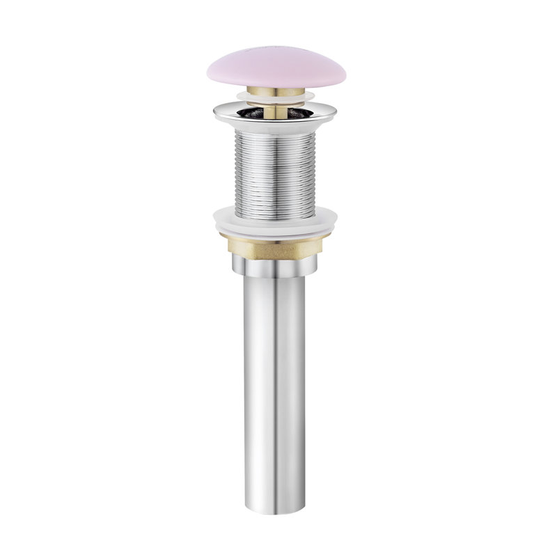 Swiss Madison Ceramic Pop-up Bathroom Sink Drain, Pink