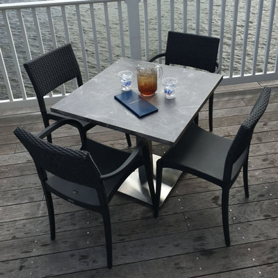 Plateau de table extérieur en HPL Grosfillex