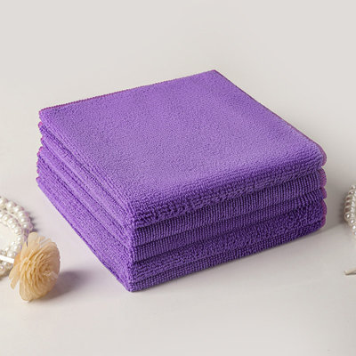 Bath Towels5PC Thickened Rags Kitchen Dishcloths Absorbent Wiping Table Wiping Car Cleaning Towel