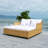 Cadeo 53.1'' Wicker Outdoor Patio Daybed-1646133979