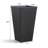 28.4-Inch Tall PE Fluted Tapered Planter Pot-49885200