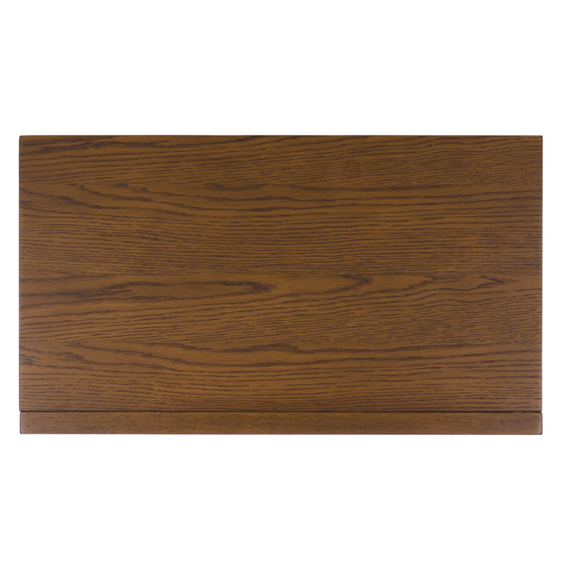 Darnell Wood 1 Drawer Nightstand, Medium Oak