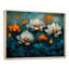 «Illana White Orange Radiant Lotus», art mural sur toile Lotus-99058812-189531175-99058758