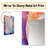 Transitional pink and blue shapes II - Transitional Shapes Mirror, Pink Decorative Wall Mirror, Printed Metal Art-685800485