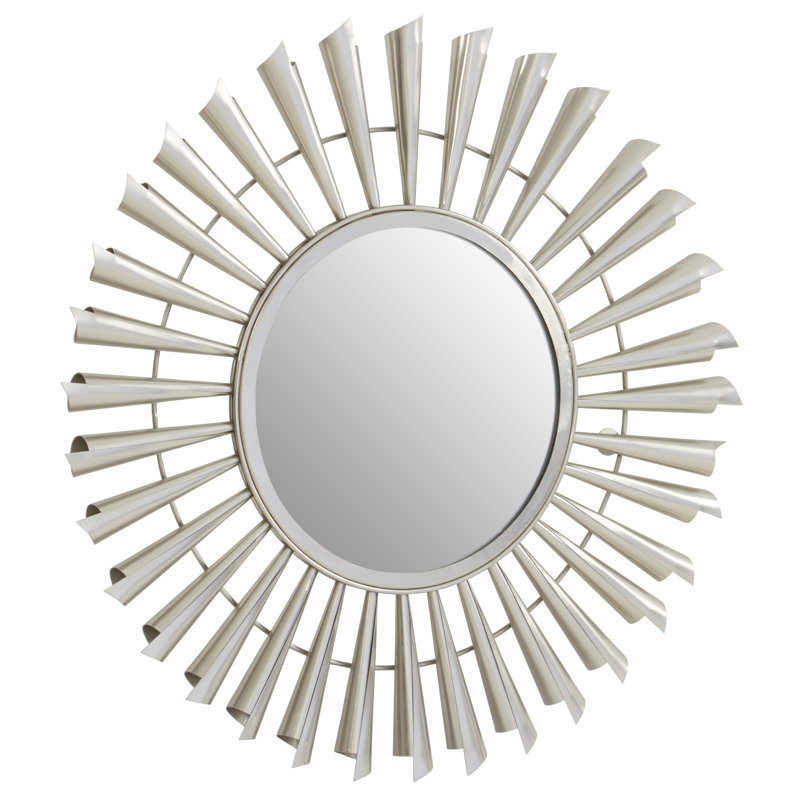 Buckland Metal Flat Wall Mirror